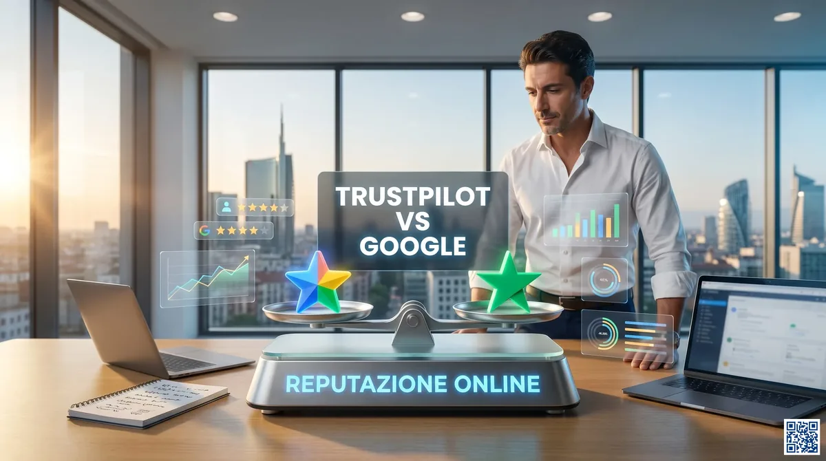 Trustpilot vs Google Recensioni: confronto tra le due piattaforme per la reputazione online delle PMI